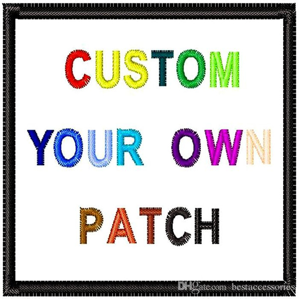 Top Quality Custom Patch DIY All Kind Of Iron On Patches For Clothes Stickers Custom Embroidered Cute Patches Applique