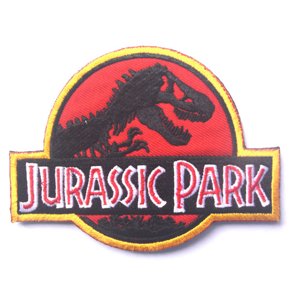 Jurassic Park jurassk Park sided Patch the tactical patches badges for clothes clothing HOOK/LOOP 10*7.5CM