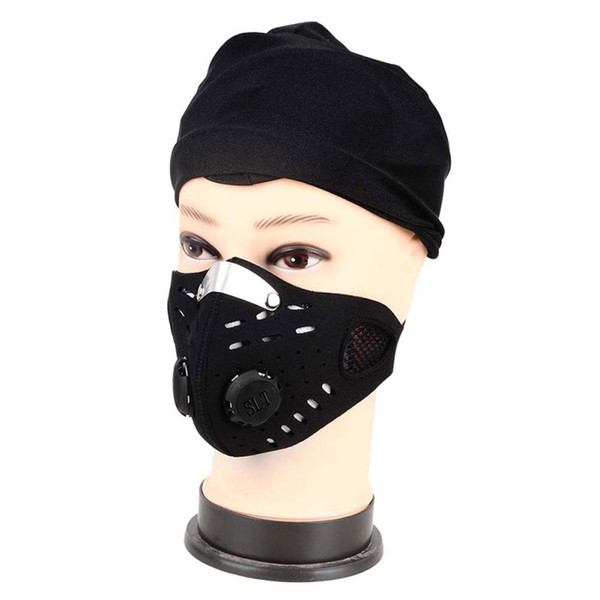 Outdoor Anti-dust Cycling Face Mask Anti-pollution Air Filter Breathable Bike Bicycle Riding Hiking Face Masks Men Women