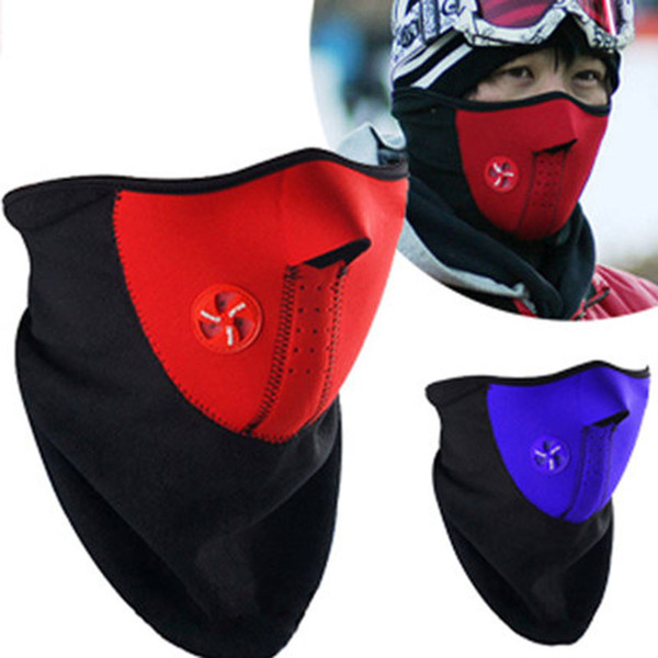 Neoprene Neck Warm Balaclavas Half Face Mask Outdoor Cycling Motorcycle Ski Snowboard Veil Lightweight Winter Mask