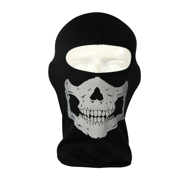 Face Protection Airsoft Paintball Shooting Gear Full Face Polyester Tactical Airsoft Mask Tactical Ghost Skull Mask