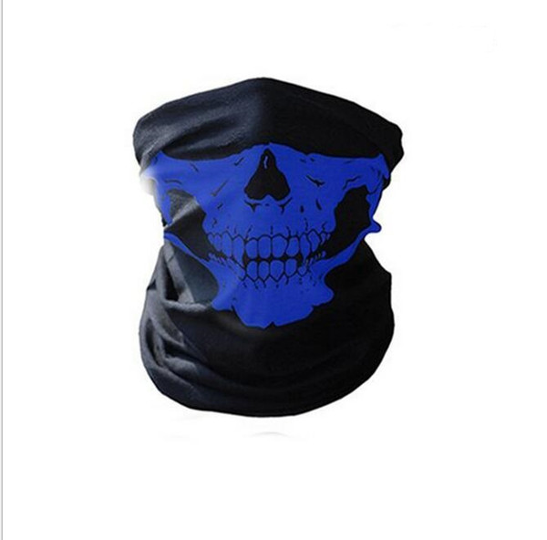 Magic Headband Scarves Skull Skeleton Ghost Sports Cycling Motorcycle Headwear Headband Neck Bandana half Face Mask cycling skull face masks