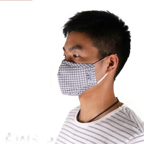 Half Face Mask Cycling Anti Dust Black PM2.5 Activated Carbon Cute Bear Unisex Respirator Antiseptic Pure Cotton 3 5th V