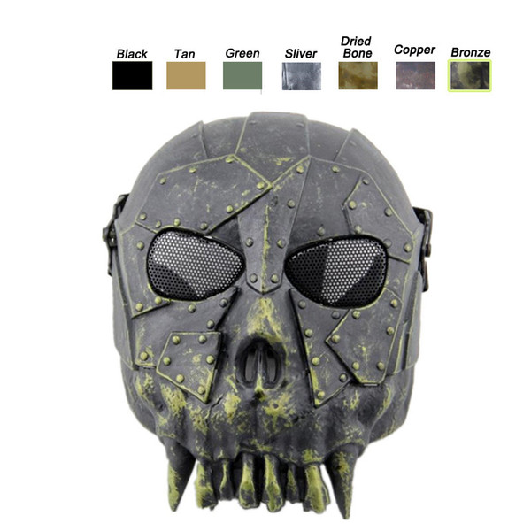 Desert Corps Mask Outdoor Sports Face Protection Gear Airsoft Shooting Full Face Tactical Airsoft Skull Mask