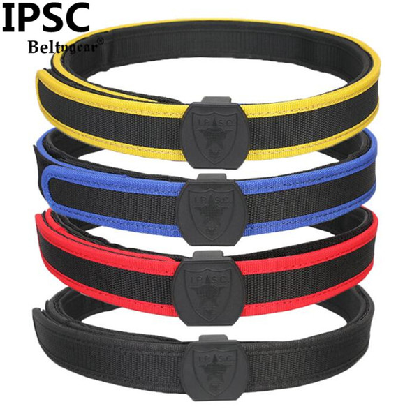 IPSC Belt Tactical Special Shooting Belt With A Belt Waist Support For Hunting Airsoft Paintball Sports Preferred BD2353 BK