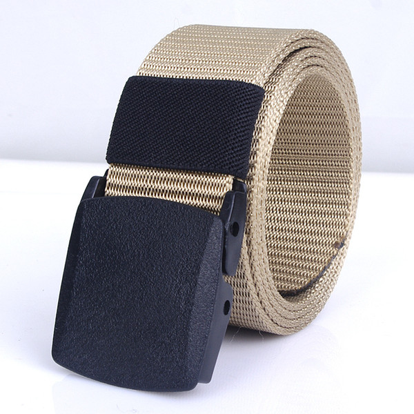 Tactical Belt Army Special Forces Belt Men Metal Free Buckle Combat Belts