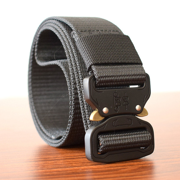 Men's Tactical Nylon Outdoor Training Casual Multi-function Belt