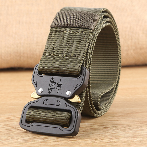 SWAT Combat Equipment Tactical Belt Men 1000D Nylon Metal Buckle Knock Off Belts US Army Soldier Carry Waist Belt,Duty Belt