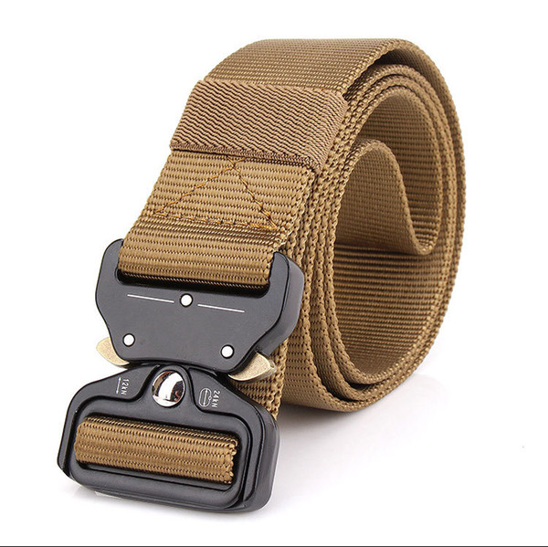 Wholesale 3.8CM Cobra Multifunctional External Nylon Tactical Belt Quick Release Training Duty Belt,Can Be Customized LOGO