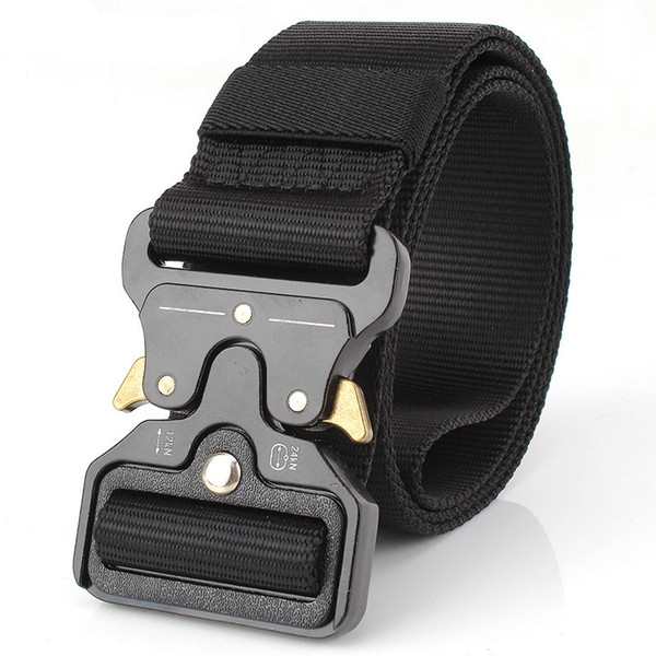 Equipment Army Belt Men Safety Knock Off US Soldier Combat Tactical Belts Molle Nylon Waistband 4.5cm.