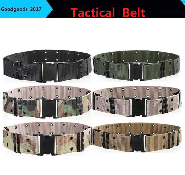 Outdoor Nylon Belt Male Belly Camouflage Mountaineering Belt Student Tactical Belt M352