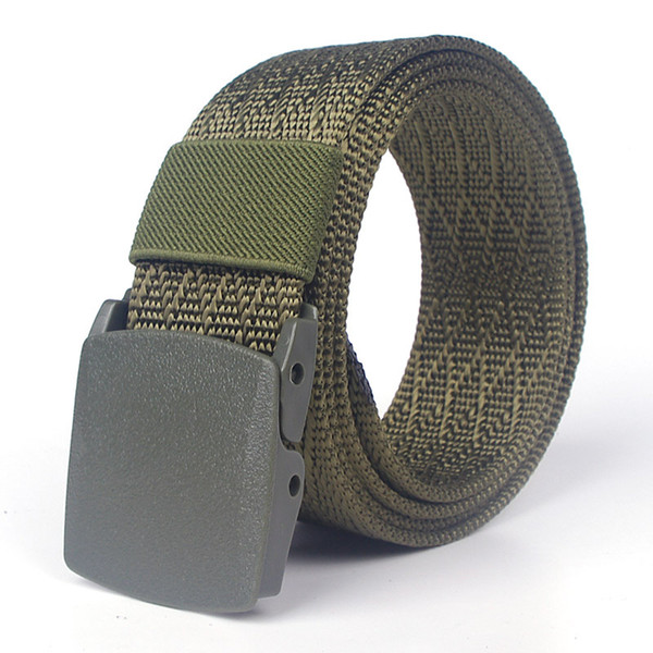 POM fast dry sliding buckle men's belt imitation nylon custom LOGO thickened outdoor belt wholesale custom belt