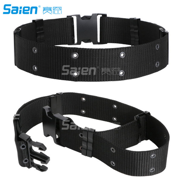 Good Quality SWAT Belts Men Tactical US Army Outer Waistband Nylon Outdoor Sports Combat Buckle Belts Wide 5.5cm Free DHL