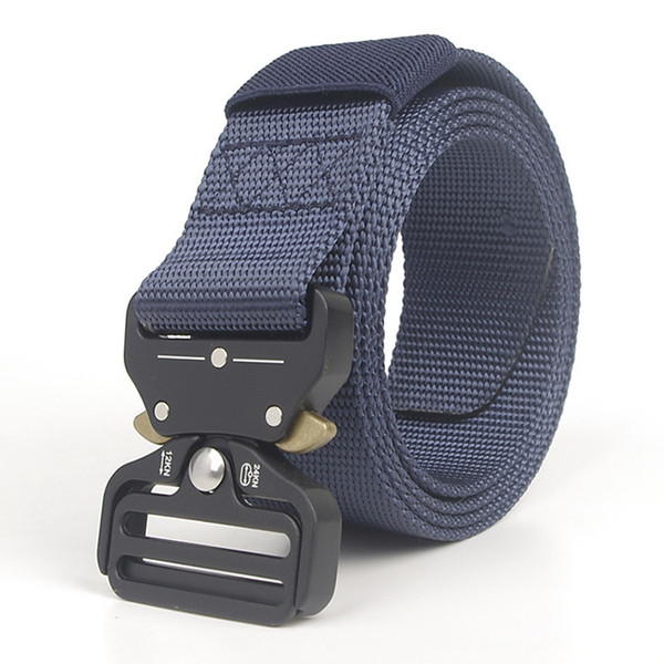 blue outdoor mans army cobra combat tactical duty belt