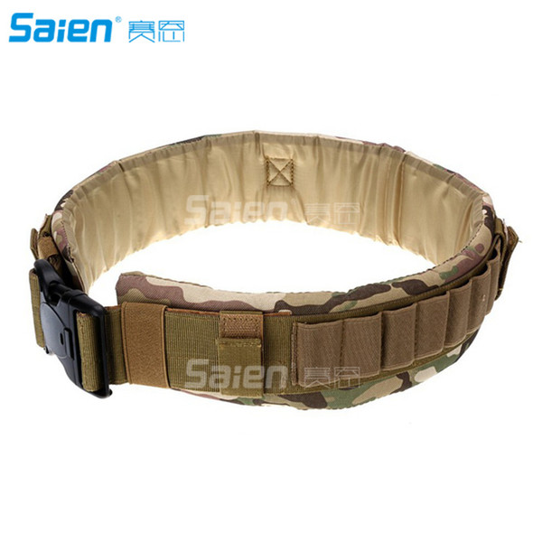 Outdoor Ribbon Sports Tactical Belt Casual Camouflage Field Ribbon Hunting Belt