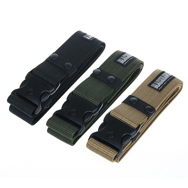 Casual Men's Brand Outdoor Belt Army Tactical Belt Wide Nylon Sport Combat Training Soldier Waistband Be..