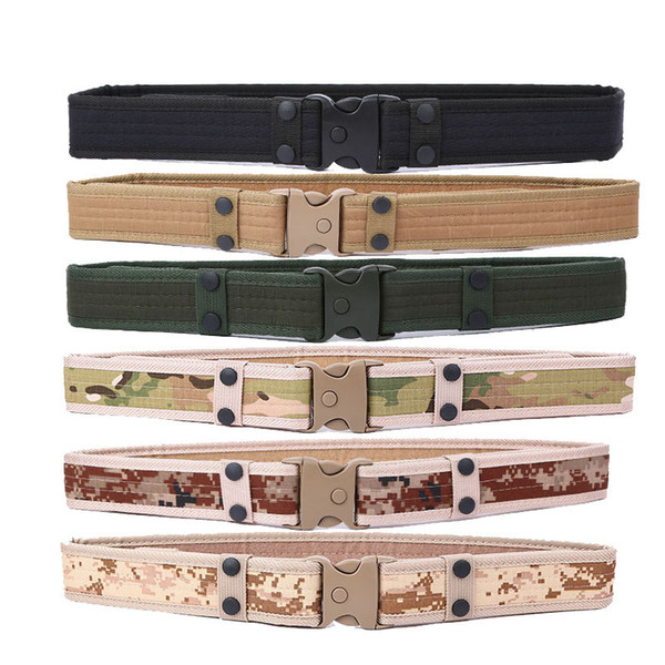 Outdoor Sports Army Hunting Camo Gear Camouflage Shooting Paintball Gear Airsoft Army Hunting Shooting Tactical Belt SO10-009