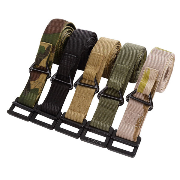 Outdoor Sports Army Hunting Camo Gear Camouflage Shooting Paintball Gear Airsoft Army Hunting Shooting Tactical Belt SO10-012