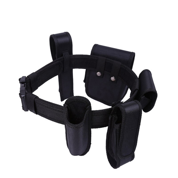 Outdoor Sports Army Hunting Shooting Paintball Gear Airsoft Army Shooting 6 in 1 Tactical Belt with Pouches SO10-100