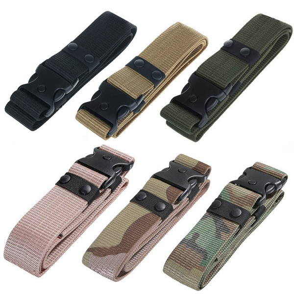 Outdoor Sports Army Hunting Camo Gear Camouflage Shooting Paintball Gear Airsoft Army Hunting Shooting Tactical Belt SO10-007