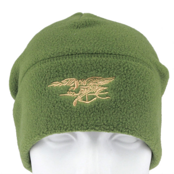 Winter Outdoor Sports Tactical Airsoft Jagd Wargame Warme Fleece Tam Ski Beanie Hat Fleece cap