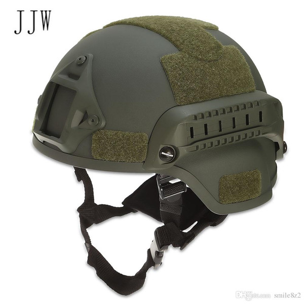 JJW Tactical Helmet Gear Paintball Head Protector with Night Vision Sport Camera Mount Helmets Bike Cycling Free Shipping VB