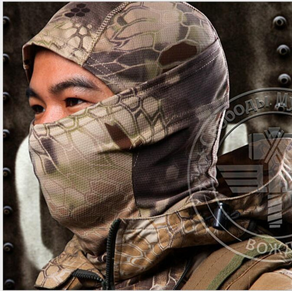 Outdoor Tactical hood Tactical masks cycling jogging men masks Cycling Scarf Magic turban chiefs cap gym sport hoods hat