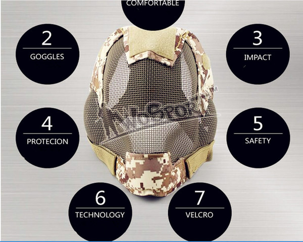 Factory direct sale duty full face package safety riding mask shock can wear goggles