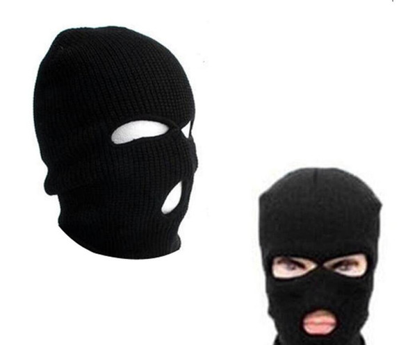 Winter Balaclava hats Cycling Skiing Full Face Mask With Holes Covering Caps For Adults Mens Womens Knit warm Sports Beaniecap