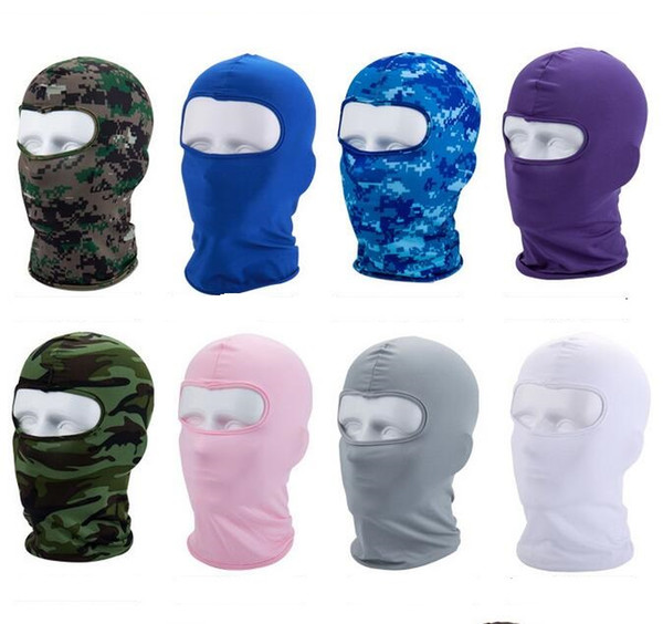 Tactical Hood Mask Breathable Dustproof full Face Unisex Motorcycle Ski Cycling camo masks head Hood wholesale party masks