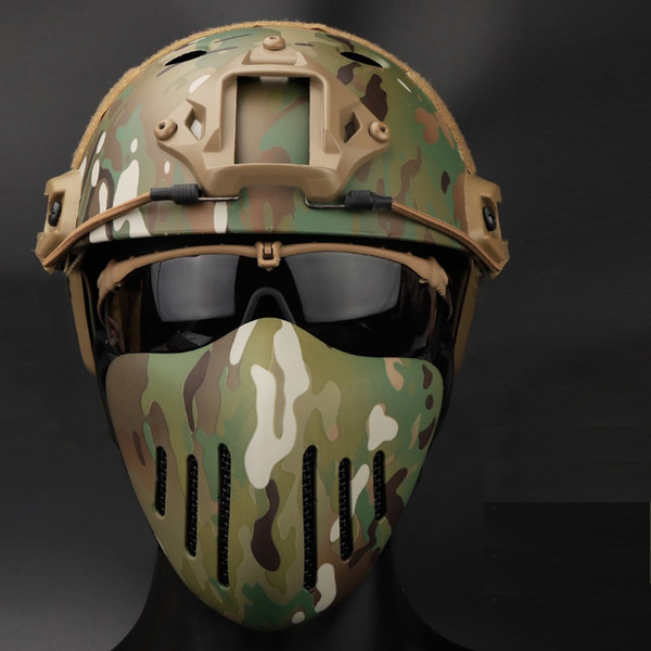 Half Lower Face Metal Steel Net Mesh Hunting Tactical Protective Airsoft Mask outdoor tactical hood 9 colors