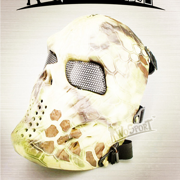 Manufacturers selling new iron skeleton terrorist props cs masks masks