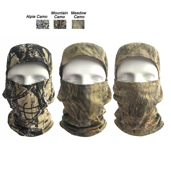 Outdoor Gear Airsoft Paintball Shooting Equipment Full Face Protection Natura Pattern Mask Tactical Airsoft Camouflage Bionic Hood