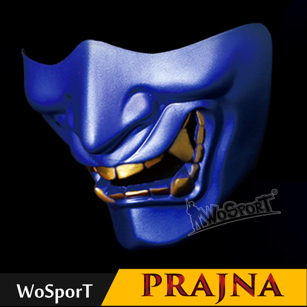 WoSporT Prajna Mask for Halloween Party prop Cosplay Concert Tactical Colorful Outdoor tool Devil Series Mask