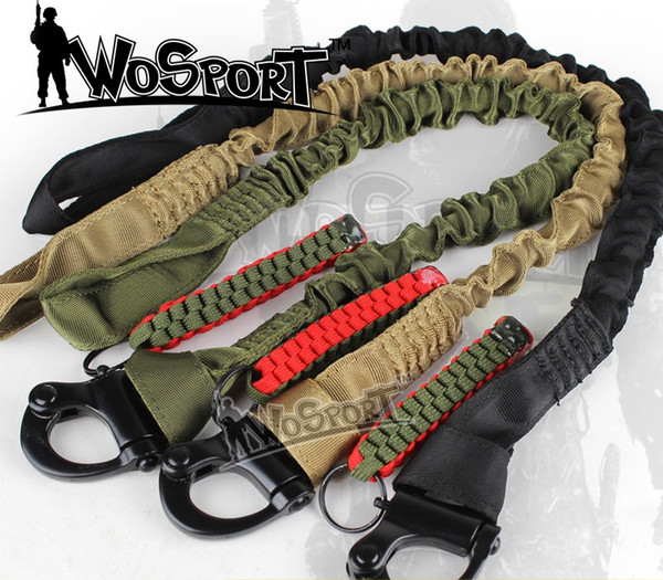 New arrival Safety Lanyard Strap Rope Quick Release Line Climbing Rope Tactical Protective Sling for Outdoor Activities