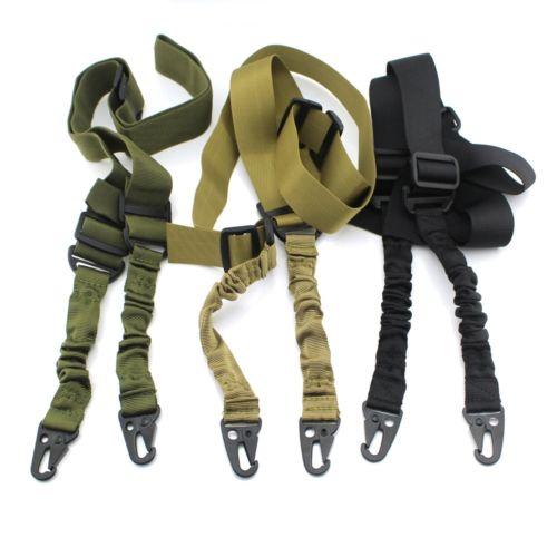 Adjustable AR15 M4 Tactical 2 Two Point Bungee Sling for Rifle Airsoft