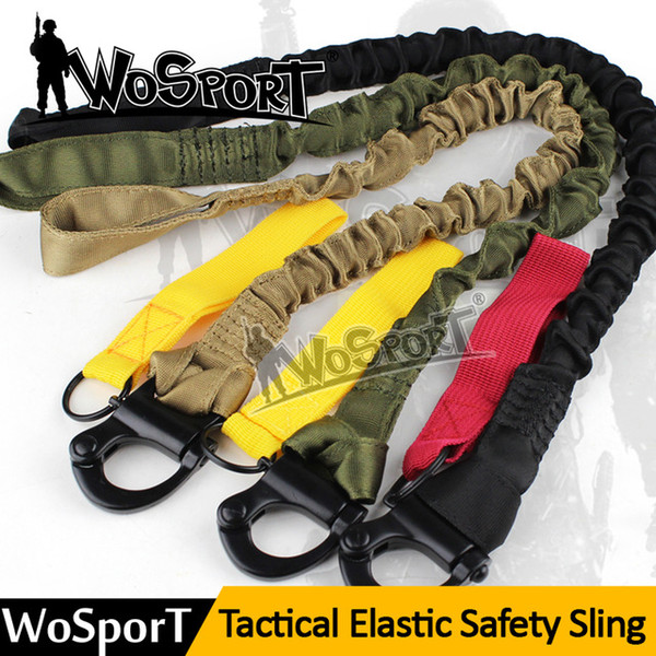 Tactical Protective Sling Webbing Safety Nylon Line Climbing Rope Outdoor Gear One Point Quick Release Sling