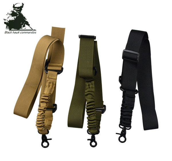 Multifunctional Single Point Airsoft Hunting Belt Tactical army Elastic Gear Gun Sling Strap Outdoor Camping Survival Sling