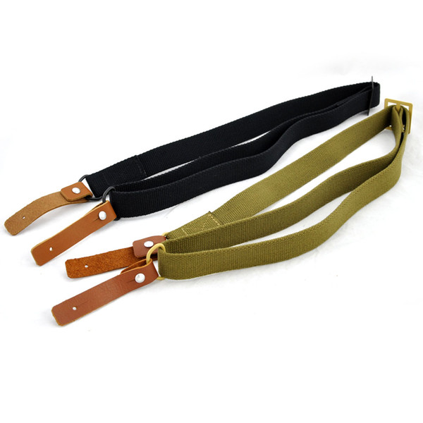 AK 47 Original Gun Sling Airsoft Army Hunting Shooting Adjustable Leather Tactical AK Rifle sling Strap Survival Belt