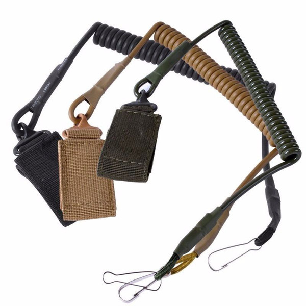 Tactical One Single Point Lanyard Sling Elastic Swivels