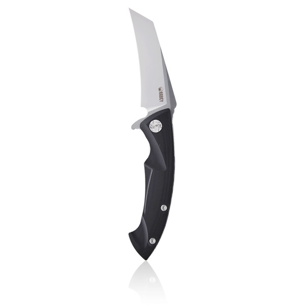 KUBEY KU212 Folding Knife with Pocket Clip,D2 Steel Blade and G10 Handle,Gift for men,Outdoors