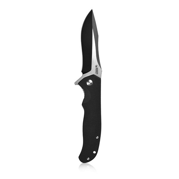 KUBEY KU162 G10 Handle EDC Pocket Knife with Drop Point D2 Blade Ball Baring Outdoor Tactical Camping Survival Folding Knives