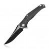 KUBEY KU202TC Frame Lock Folding Knife with Pocket Clip, 3.7