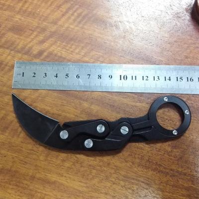 Camping outdoor survival folding Knives hunting Karambit CS GO Mechanical claw knife tactical portable mini rescue cutter tools