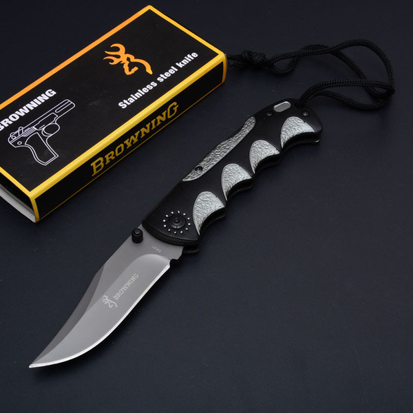 Utility Tools Browning DA37 Folding Pocket knife 3Cr13Mov Blade EDC Camping gear Outdoor Tactical Survival Knives Xmas Gift For Men P613Q F