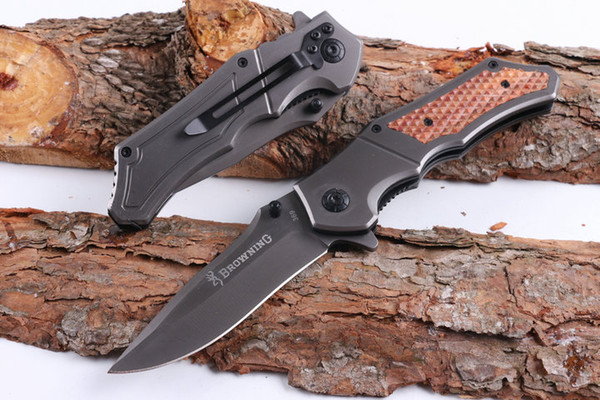 Browning 369 Folding Pocket Knife Fine Blade Tactical Rescue Assisted Quick-Open Fishing Tool EDC Camping Hunting Knives Christmas Gift P59F