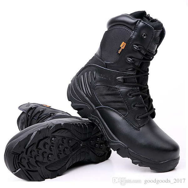 Delta High quality Ultra Light Breathable Tactical Boots Mens Police Army Combat Boots US Army Shoes Desert/Black size 39---45 M0912