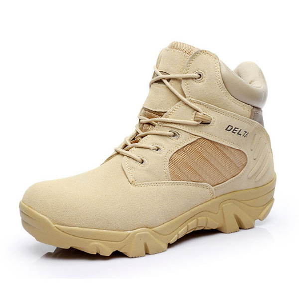 Sports running low outdoor accessories Oxford cloth + leather sports shoes tactical desert boots