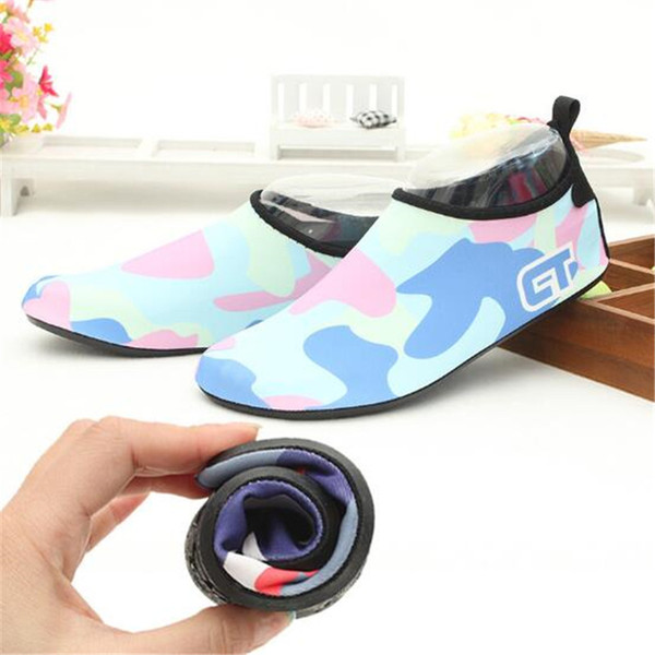 50 Pairs Men Women Nakefit Breathable Swimming Running Diving Outdoor Anti-slip Shoes Flexible Beach Rubber Leisure Sport Soft Shoes