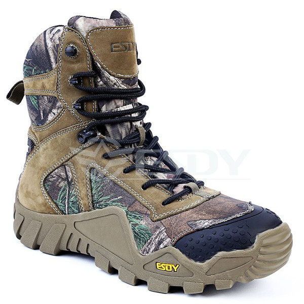 ESDY Winter Men's Waterproof Army Combat Snow Boots Men Camouflage Boots Botas Hombre Coturnos Masculino Outdoor Shoes